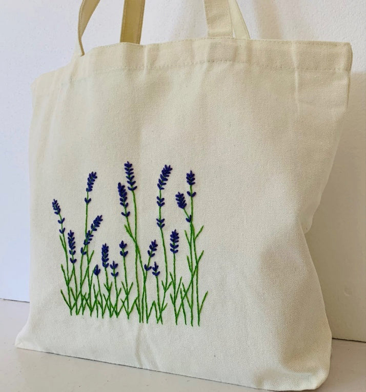 Handmade Embroidered Tote Bag — Louisville Nature Center